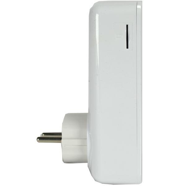 GSM stikkontakt m/temperaturkontrol - SimPal T4