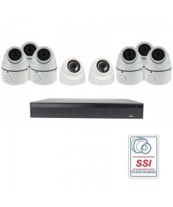 AHD Overvågnings sæt - 8 kameraer - Fuld HD