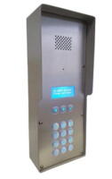 Apartment telephone LCD with access control wide model