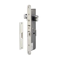 Lock with DIN cylinder for swing doors and general. doors - tulip trap